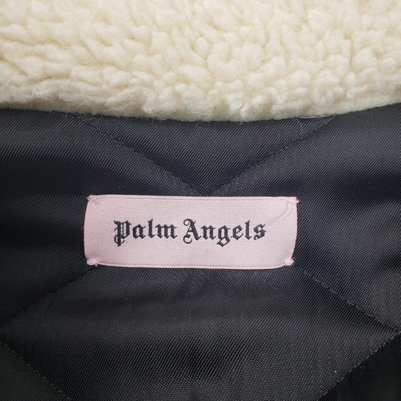 Palm Angels Sherpa Quilted Cotton Bandana Streetwear Y2K Retro sz XXL Unisex - Picture 16 of 17